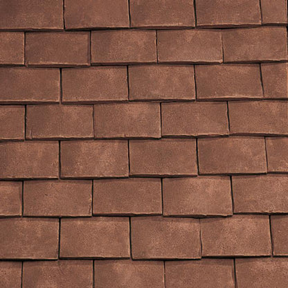 Sandtoft Goxhill Handmade Clay Plain Roof Tile - Autumn Brown