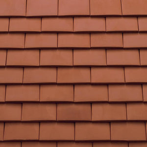 Sandtoft Humber Clay Plain Tile - Natural Red