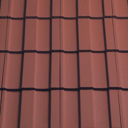 Sandtoft Lindum Roof Tiles - Terracotta Red (smoothfaced)