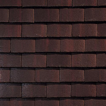 Sandtoft Concrete Plain Roof Tile - Dark Heather (smoothfaced)