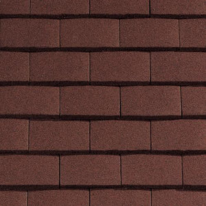 Sandtoft Concrete Plain Roof Tile - Mottled Red (sandfaced)