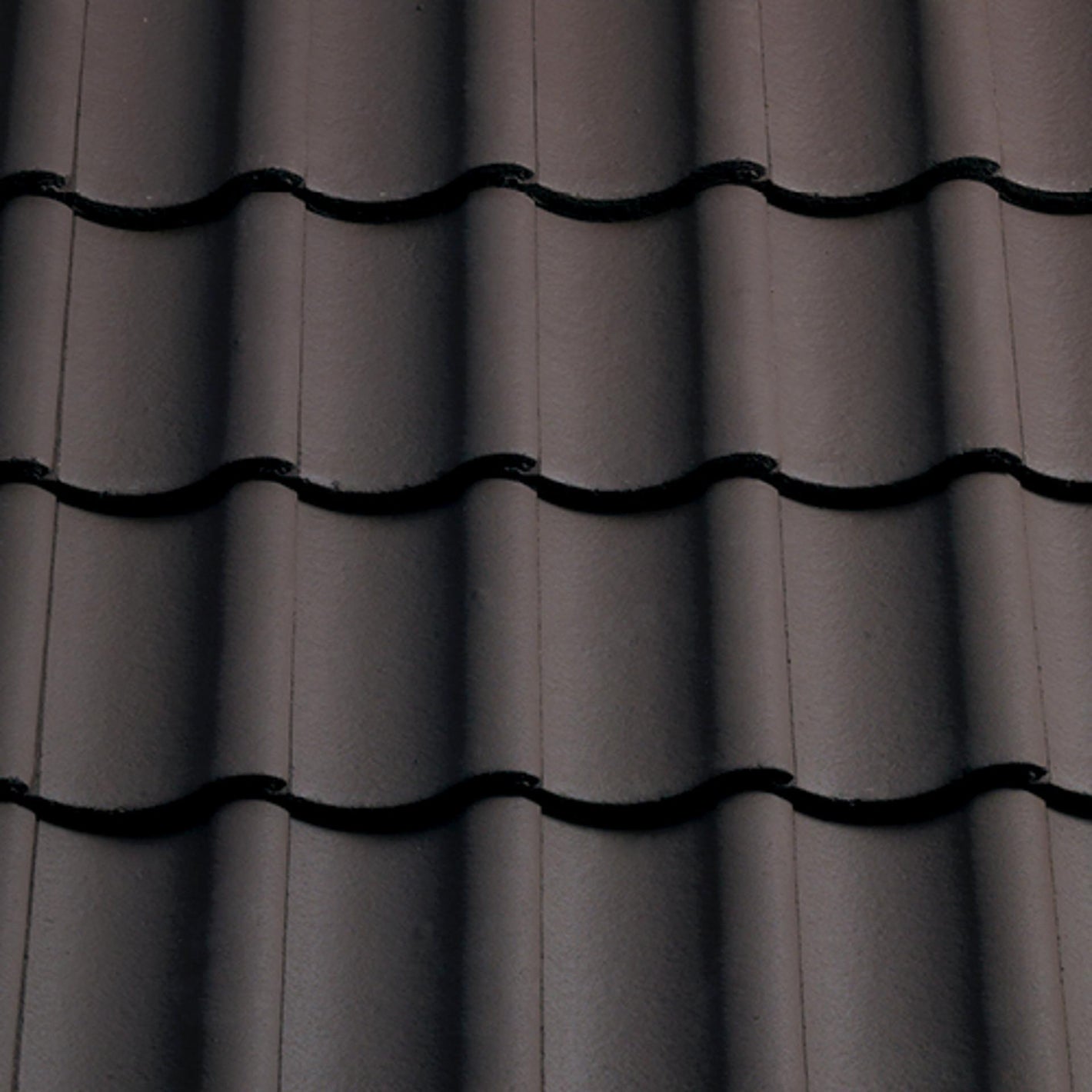 Sandtoft Concrete Shire Pantile - Brown (smoothfaced)