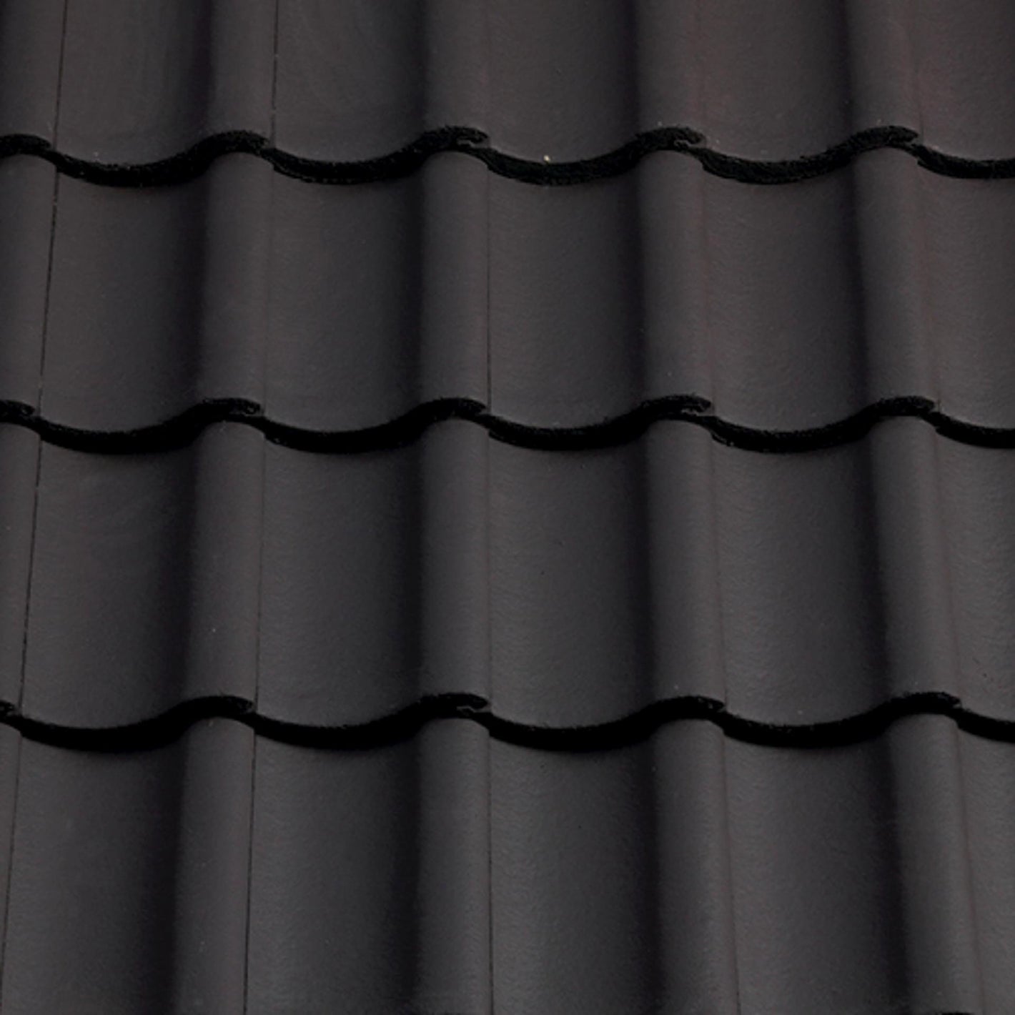 Sandtoft Concrete Shire Pantile - Dark Grey