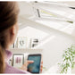 VELUX GGL MK10 206621U Triple Glazed White Painted INTEGRA® Electric Window (78 x 160 cm)
